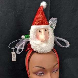 NWT CHRISTMAS SANTA HEADBAND